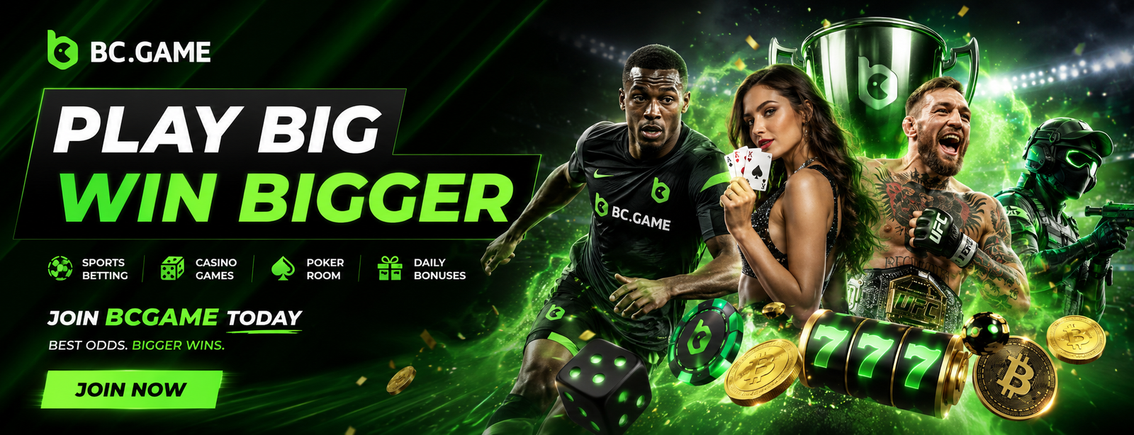 BC.Game World Cup 2026 Betting — Crypto Sportsbook Hero Banner